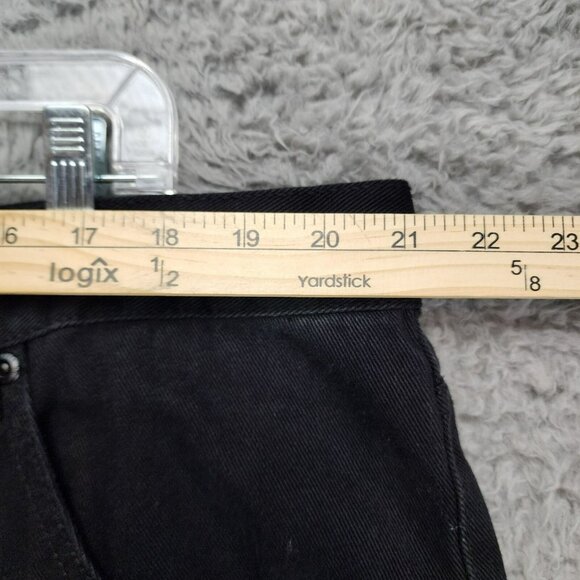 Sean John Jeans Mens 42x32 Black Cotton High Rise Straight - Picture 4 of 14